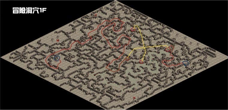 說話之島 / 冒險洞穴 Map 2