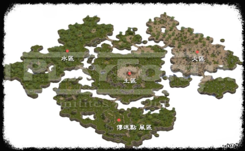 夢幻之島 Map 1