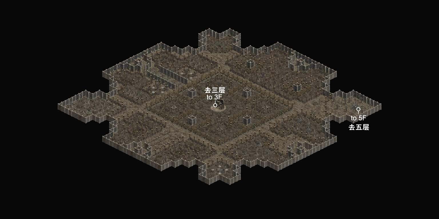 傲慢之塔1F~10F Map 4