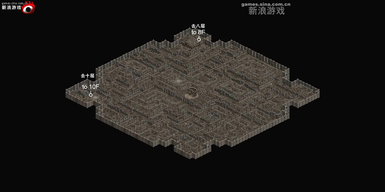 傲慢之塔1F~10F Map 9